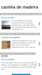 Mobile Screenshot of casinha-de-madeira.blogspot.com