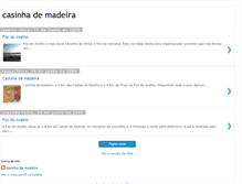 Tablet Screenshot of casinha-de-madeira.blogspot.com