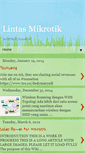 Mobile Screenshot of lintasmikrotik.blogspot.com