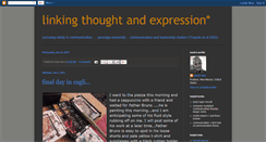 Desktop Screenshot of linkthoughtexpression.blogspot.com