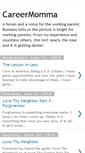 Mobile Screenshot of careerparent.blogspot.com