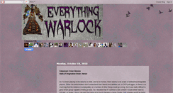 Desktop Screenshot of everythingwarlock.blogspot.com