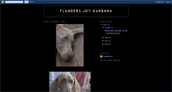 Desktop Screenshot of flandersjoygabbana.blogspot.com