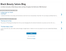 Tablet Screenshot of black-beauty-salons.blogspot.com