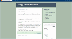 Desktop Screenshot of brainsandtummies.blogspot.com