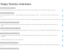 Tablet Screenshot of brainsandtummies.blogspot.com