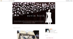 Desktop Screenshot of nevinhirik.blogspot.com