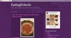 Desktop Screenshot of eatingeclectic.blogspot.com