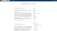 Desktop Screenshot of choose2live.blogspot.com