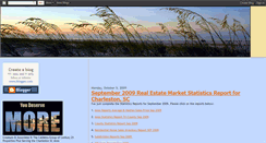 Desktop Screenshot of charlestonrealestateupdate.blogspot.com