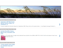 Tablet Screenshot of charlestonrealestateupdate.blogspot.com