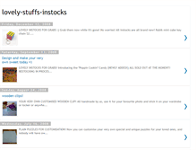 Tablet Screenshot of lovely-stuffs-instocks.blogspot.com