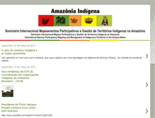 Tablet Screenshot of amazoniaindigena2010.blogspot.com