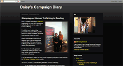 Desktop Screenshot of daisyscampaigndiary.blogspot.com