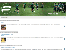 Tablet Screenshot of fcpotencia.blogspot.com