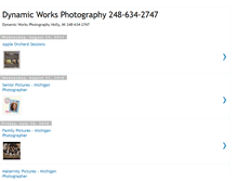 Tablet Screenshot of dynamicworksphotography.blogspot.com