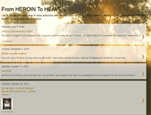 Tablet Screenshot of fromherointoheaven.blogspot.com