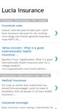Mobile Screenshot of luciainsurance.blogspot.com