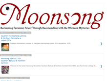 Tablet Screenshot of janehardwickecollings-moonsong.blogspot.com