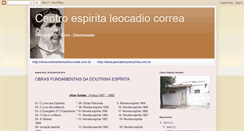 Desktop Screenshot of centroespiritaleocadiocorrea.blogspot.com