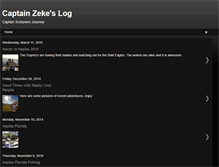 Tablet Screenshot of captzekelog.blogspot.com