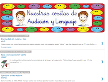 Tablet Screenshot of cosasdeaudicionylenguaje.blogspot.com