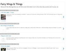 Tablet Screenshot of fairywingsandthings.blogspot.com