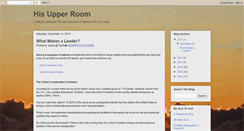 Desktop Screenshot of hisupperroom.blogspot.com