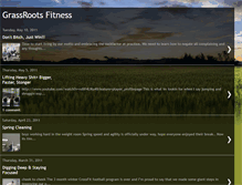 Tablet Screenshot of grassrootsfitness.blogspot.com