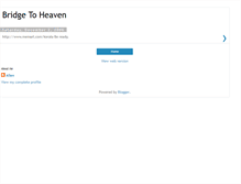 Tablet Screenshot of bridgetoheaven.blogspot.com