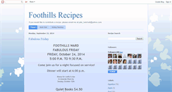 Desktop Screenshot of foothillsrs.blogspot.com