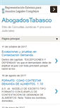 Mobile Screenshot of abogadostabasco.blogspot.com