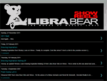 Tablet Screenshot of librabearshowreels.blogspot.com