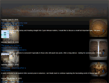Tablet Screenshot of minoablog.blogspot.com