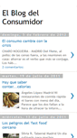Mobile Screenshot of elblogdelconsumidor.blogspot.com