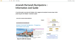 Desktop Screenshot of amanah-hartanah-bumiputera.blogspot.com