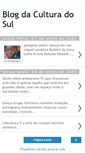 Mobile Screenshot of blogculturadosul.blogspot.com