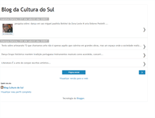 Tablet Screenshot of blogculturadosul.blogspot.com
