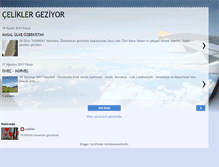 Tablet Screenshot of celiklergeziyor.blogspot.com