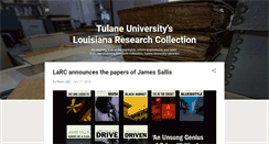 Desktop Screenshot of manuscriptstulane.blogspot.com