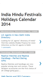 Mobile Screenshot of india-hindu-festivals-calendar-2009.blogspot.com