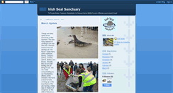 Desktop Screenshot of irishsealsanctuary.blogspot.com