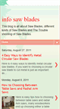 Mobile Screenshot of infosawblades.blogspot.com