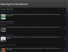 Tablet Screenshot of dancingfordecadence.blogspot.com
