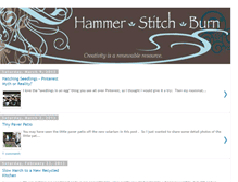 Tablet Screenshot of hammerstitchburn.blogspot.com