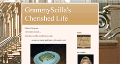 Desktop Screenshot of gramscillascherishedlife.blogspot.com