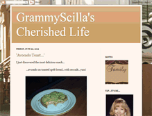 Tablet Screenshot of gramscillascherishedlife.blogspot.com