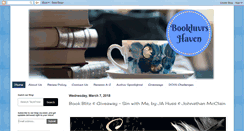 Desktop Screenshot of bookluvrshaven.blogspot.com