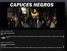 Tablet Screenshot of capucesnegros.blogspot.com