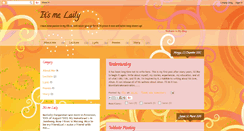 Desktop Screenshot of itsmelaily.blogspot.com